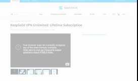 
							         KeepSolid VPN Unlimited: Lifetime Subscription | StackSocial								  
							    