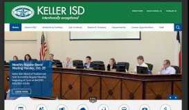 
							         Keller Independent School District / Homepage								  
							    