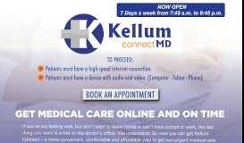 
							         Kellum Connect Portal - Kellum Family Medicine								  
							    