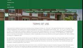 
							         Kelly Park Apartments-Overland-park | Terms of Use								  
							    