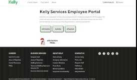 
							         Kelly Services Employee Portal								  
							    