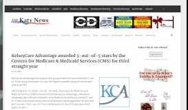 
							         KelseyCare Advantage awarded 5-out-of-5 stars by the Centers for ...								  
							    