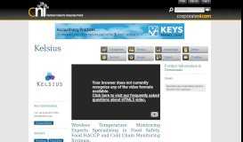 
							         Kelsius - Corporate NI - Northern Ireland's Corporate Portal								  
							    
