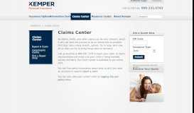
							         Kemper Direct - Claims Center - Kemper Corporation								  
							    
