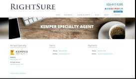 
							         Kemper Specialty Agent in AZ | RightSure Insurance Group in Tucson ...								  
							    