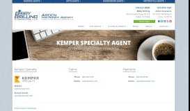 
							         Kemper Specialty Agent in TX | Bibby Brilling / Arden Insurance ...								  
							    