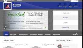
							         Kennedy Elementary / Homepage - Medford School District								  
							    