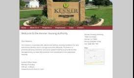 
							         Kenner Housing Authority | Home								  
							    