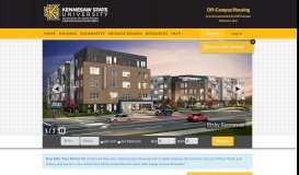 
							         Kennesaw State University | Off Campus Housing Search								  
							    