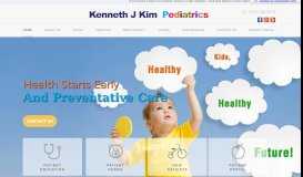 
							         Kenneth J. Kim Pediatrics - Pediatrician in Fairfax, VA								  
							    