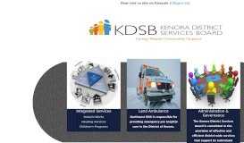 
							         Kenora District Services Board								  
							    