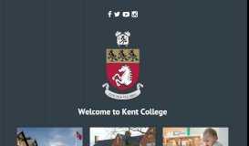 
							         Kent College Canterbury | Junior School | Senior School								  
							    