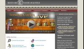 
							         Kentucky Court of Justice: Home								  
							    