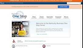 
							         Kentucky One Stop Business Portal - Kentucky.gov								  
							    