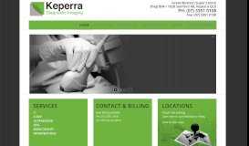 
							         Keperra Diagnostic Imaging -- X-Ray, CT, Ultrasound, OPG								  
							    
