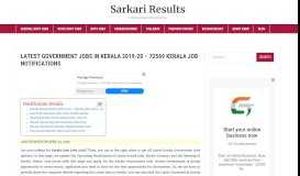 
							         Kerala Govt Jobs 2019 - 72387 Latest Kerala Government Jobs 2019								  
							    