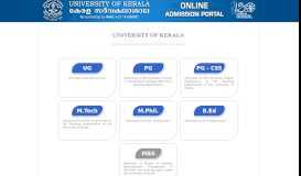 
							         Kerala University Admissions-2019								  
							    