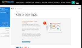 
							         Kerio Control - Compare Reviews, Features, Pricing in 2019 - PAT ...								  
							    
