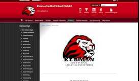 
							         Kerman High / KHS Athletics Dept. - Kerman Unified School District								  
							    