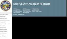 
							         Kern County Assessor								  
							    