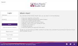 
							         Kern Member Portal - Kern Family Health Care								  
							    