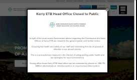 
							         Kerry ETB - Kerry Education and Training Board								  
							    