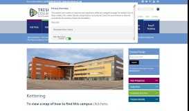 
							         Kettering | Tresham College								  
							    