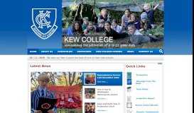 
							         Kew College								  
							    