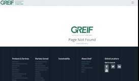 
							         Key figures - Greif, a Manufacturer of Industrial Packaging								  
							    