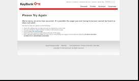 
							         KeyBank | Banking, Credit Cards, Mortgages, and Loans								  
							    