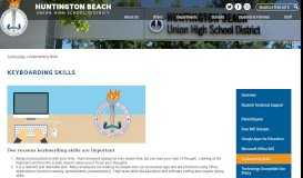 
							         Keyboarding Skills - Miscellaneous - Huntington Beach Union High ...								  
							    