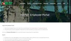 
							         KeyNet Employee Portal – BLaST Intermediate Unit 17								  
							    