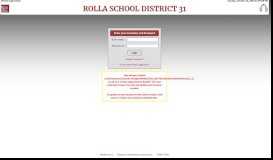 
							         KeyNet Employee Portal | ROLLA SCHOOL DISTRICT 31								  
							    