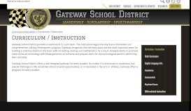 
							         Keystone Exams – Curriculum/Instruction – Gateway School District								  
							    