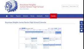 
							         Keystone Heights Junior/Senior High / Calendar - Clay County Schools								  
							    