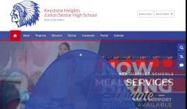 
							         Keystone Heights Junior/Senior High / Homepage								  
							    