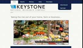 
							         Keystone National Insurance Company - Home								  
							    