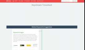 
							         Keystream Timesheet Related Keywords & Suggestions - Keystream ...								  
							    