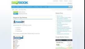 
							         Keyword Spy Review: Reviews of KeywordSpy.com's ...								  
							    