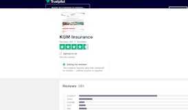 
							         KGM Insurance Reviews | Read Customer Service Reviews of ...								  
							    