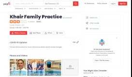 
							         Khair Family Practice - Family Practice - 125 Eagle Spring Dr ...								  
							    