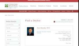 
							         Khaja Masi, MD | Find a Doctor | Cedar Park Regional Medical Center ...								  
							    