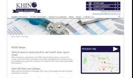 
							         KHIN News - Kansas Health Information Network								  
							    