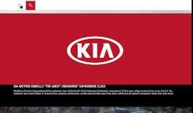 
							         Kia Motors America Newsroom								  
							    