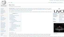 
							         Kia Uvo - Wikipedia								  
							    