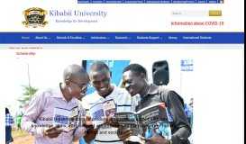 
							         Kibabii University -								  
							    