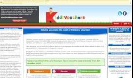 
							         KiddiVouchers Childcare Vouchers								  
							    