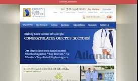 
							         Kidney Care Center of Georgia: Gainesville GA Nephrology, Dialysis ...								  
							    