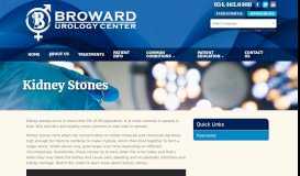 
							         Kidney Stones | Urologists Fort Lauderdale, FL								  
							    
