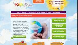
							         Kids First Pediatrics - Raleigh, NC								  
							    